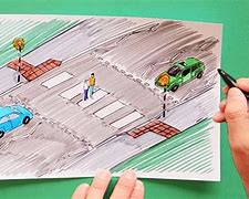 Image result for Pedestrian Drawing