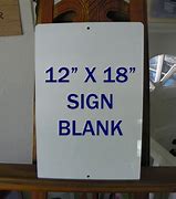 Image result for Sublimation Metal Sign Blanks