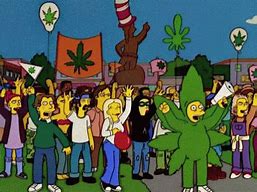 Image result for Simpsons Weed Meme