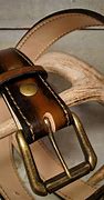 Image result for Leather Belt with Hook Buckle