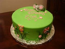 Image result for Cake with Village and Animals