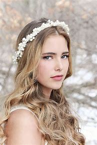 Image result for Bridal Hair Flower Crown