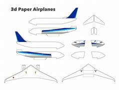 Image result for Printable Airplane A3