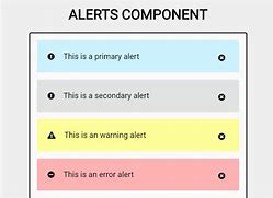 Image result for Example of Alert Box