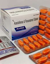 Image result for Aceclofenac Paracetamol