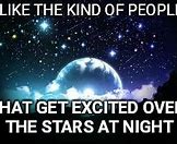 Image result for Star at Night Meme