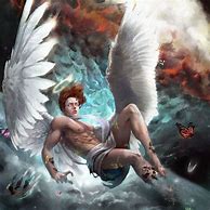 Image result for Fallen Angel Drawing