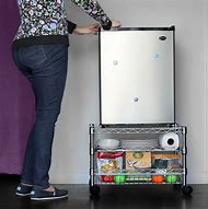 Image result for compact refrigerator cart