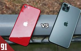 Image result for iPhone SE vs 11 Reviews 2020