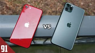 Image result for iPhone 11 Pro vs SE 2020