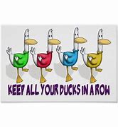 Image result for Symbol for All Your Ducks in a Row