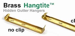 Image result for Gutter Hangers Brass