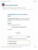 Image result for Basic Life Support Bls Test