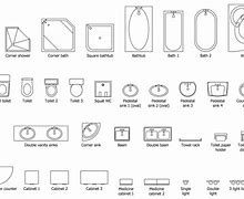 Image result for Bathroom Floor Plan Icons