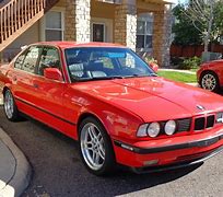 Image result for BMW E34 Red