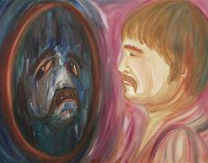 Image result for Mirror Reflection Painting