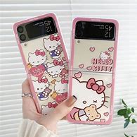 Image result for Samsung Zflip 5G Phone Case Hello Kitty