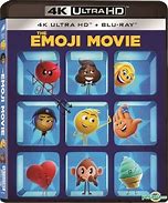 Image result for The Emoji Movie 4K Blu-ray