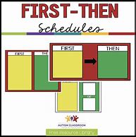 Image result for First Then Visual Schedule Printable