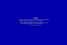 Image result for Mac Blue Screen of Death