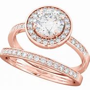 Image result for Rose Gold and Silver Engagement Rings