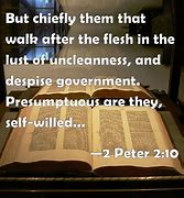 Image result for 2 Peter 2:10