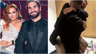 Image result for Seth Rollins Kisses Becky Lynch