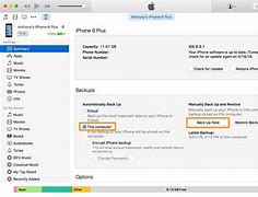 Image result for iPhone iTunes Backup PC