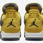 Image result for Blue and Yellow Jordan 4S