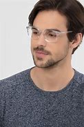 Image result for Clear Men's Glasses Frames