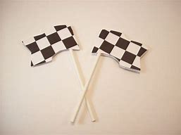 Image result for Printable Checkered Flag Banner for Cupcakes