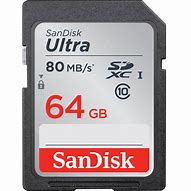 Image result for SanDisk SD Card 64