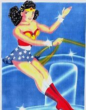 Image result for Happy Wonder Woman Art