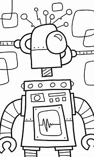 Image result for Cool Robot Coloring Pages