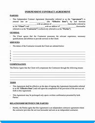 Image result for Basic Contract Template