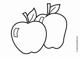 Image result for Apple's in a Row Clip Art