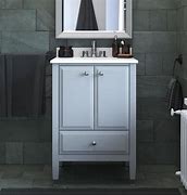 Image result for 24 Bathroom Vanity with Drawers