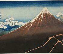 Image result for Mount Fuji Painting Japanese