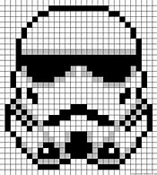 Image result for Pixel Art Star Wars Empire Logo