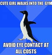 Image result for Gym Avoid Wye Contact Meme