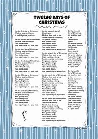 Image result for 12 Days of Christmas Funny Lyrics for Work
