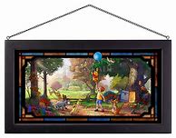 Image result for Disney Stained Glass Winnie the Pooh Lamp