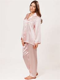 Image result for Pink Silk Pajamas