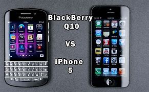 Image result for BlackBerry 10 vs iPhone 5