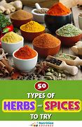Image result for Examples of Spices