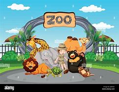 Image result for Zookeeper Feeds Animals Cartoon