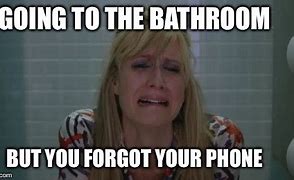 Image result for Toilet Cell Phone Meme