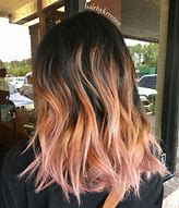 Image result for Rose Gold Ombre Hair Color