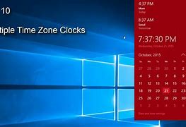 Image result for Clock Display On Desktop