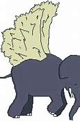 Image result for Flying Elephant Cartoon